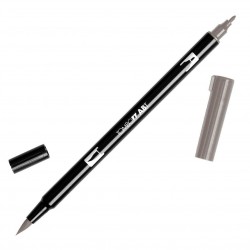 Flamaster dwustronny N79 Brush Pen warm grey 2 Tombow