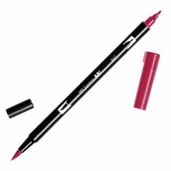 Flamaster dwustronny 847 Brush Pen crimson Tombow