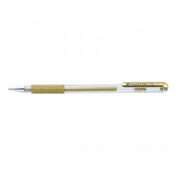 Długopis żelowy Pentel 0,8 mm K118-X złoty