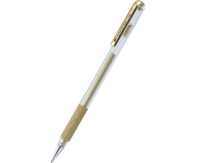 Długopis żelowy Pentel 0,8 mm K118-X złoty