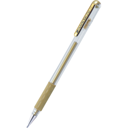 Długopis żelowy Pentel 0,8 mm K118-X złoty