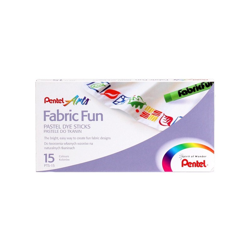 PASTELE DO TKANIN PTS-15 PENTEL