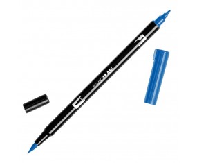 Flamaster dwustronny 555 Brush Pen ultramarine Tombow