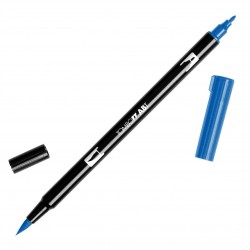 Flamaster dwustronny 555 Brush Pen ultramarine Tombow