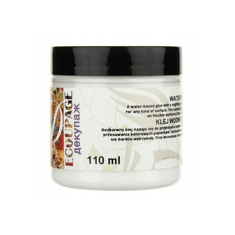 KLEJ WODNY do decoupage bezbarwny 110 ml Renesans