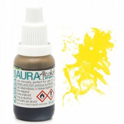 Tusz alkoholowy Aura Ink 15ml nr 111 Żółty Ciemny Renesans