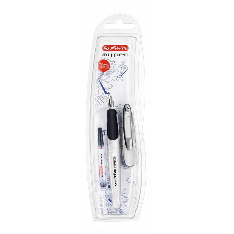 Pióro wieczne my.pen WHITE dla praworęcznych M Herlitz