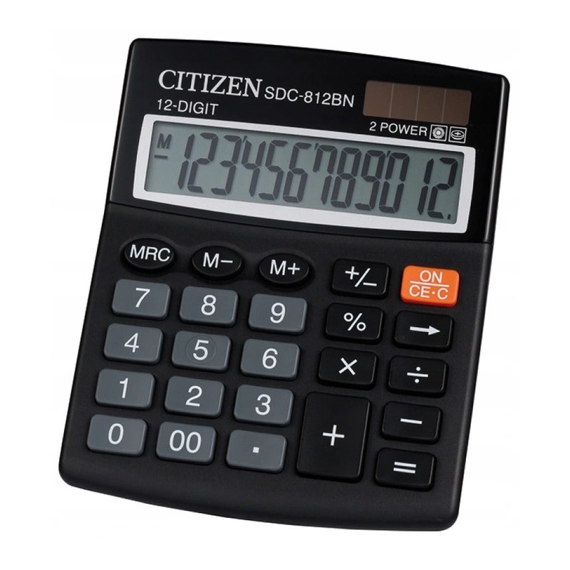 Kalkulator biurowy SDC-812NR citizen