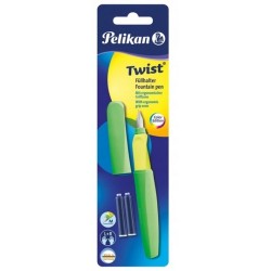 PIÓRO WIECZNE TWIST 457M GREEN+2N PELIKAN