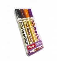 MARKERY SUCHOŚCIERALNE X 4 AEFV W ETUI pentel