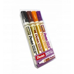 MARKERY SUCHOŚCIERALNE X 4 AEFV W ETUI pentel