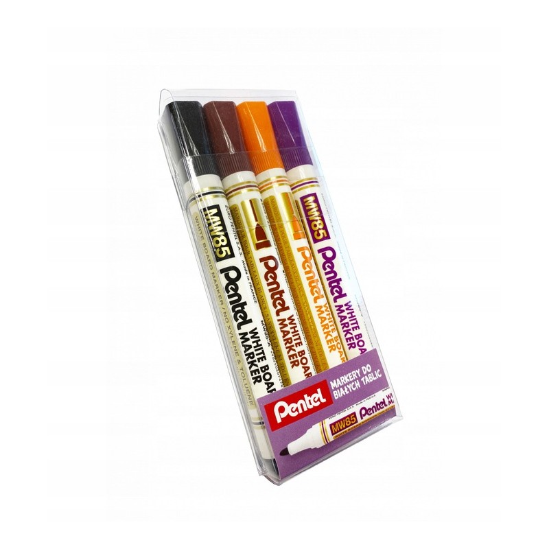 MARKERY SUCHOŚCIERALNE X 4 AEFV W ETUI pentel