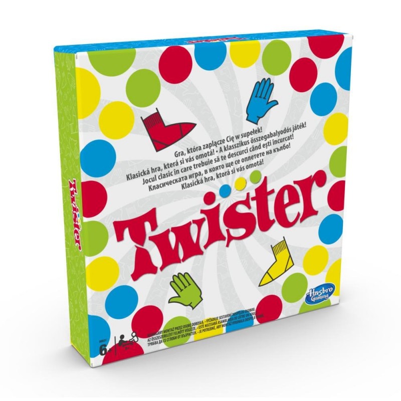 GRA RODZINNA ZRĘCZNOŚCIOWA TWISTER HASBRO