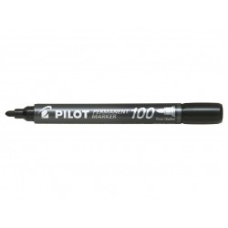 Marker permanentny okrągła końcówka Czarny Pilot
