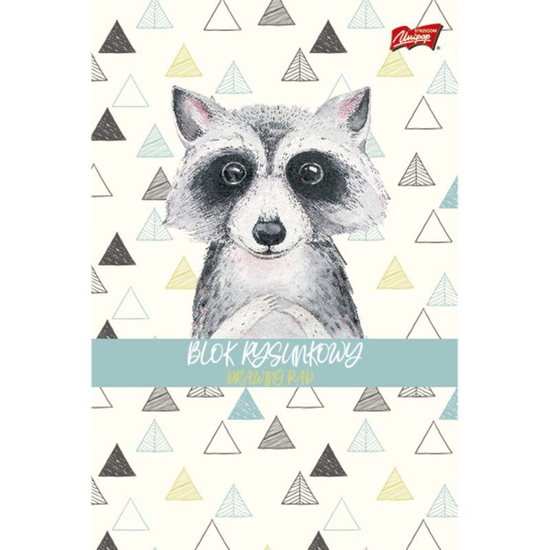 Blok rysunkowy, format A4, 20 kartek, UNIPAP