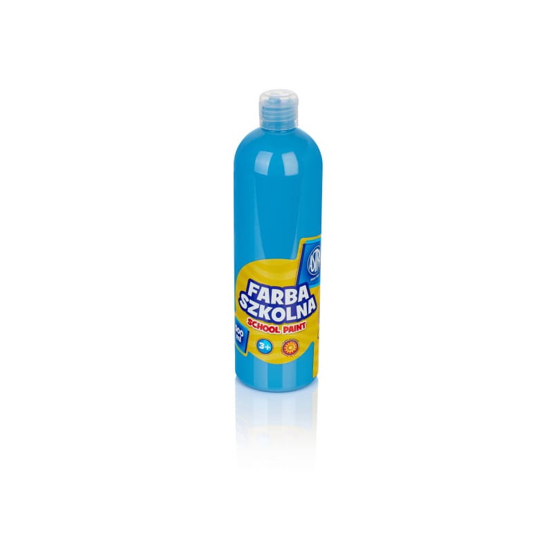 FARBA SZKOLNA ASTRA 500ML NIEBIESKA