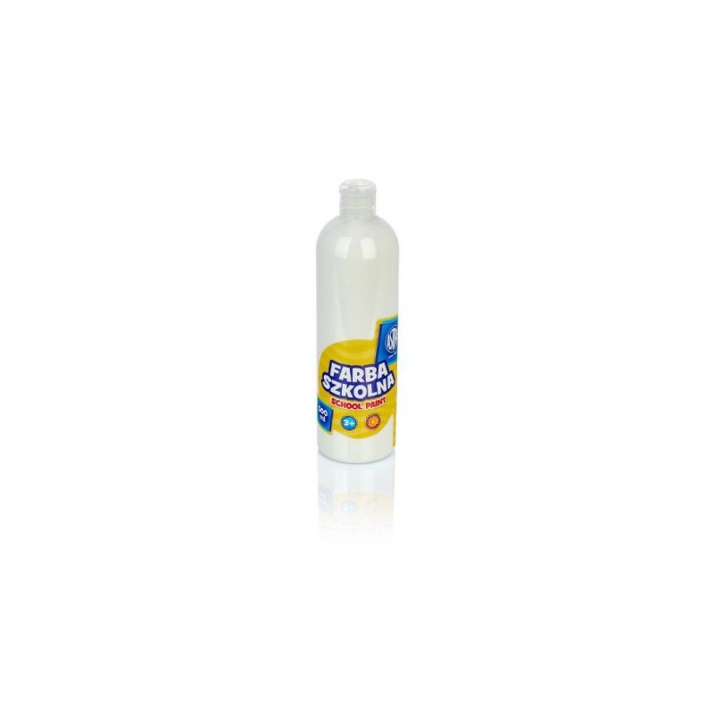 FARBA SZKOLNA ASTRA 500ML BIAŁA