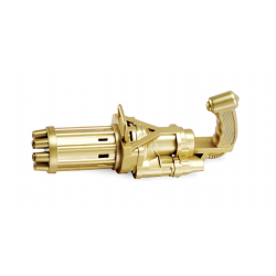 PISTOLET DO BANIEK MYDLANYCH + BATERIE GRATIS GATLING ZŁOTY